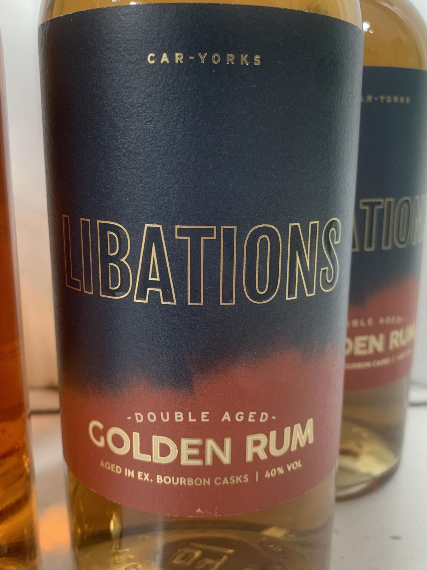4x Bottles of Libations Rum; 2x Cask Reserve 45%, 70cl and 2x Double Aged Golden 40%, 70cl - Bild 4 aus 5