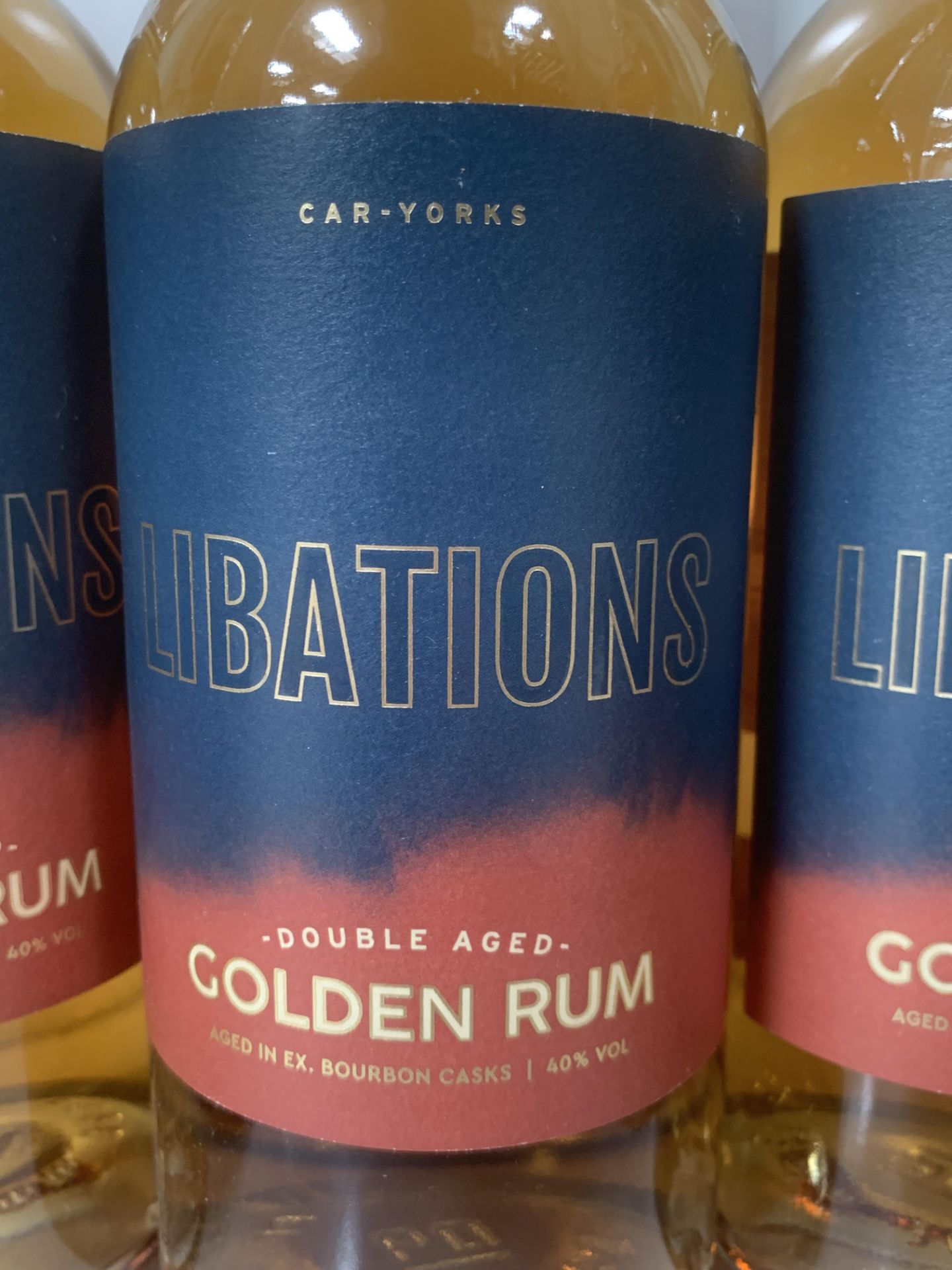 5x Bottles of Libations Double Aged Golden Rum 40%, 70cl - Image 3 of 3