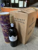 Box of 6 Bottles of Graham's Late Bottled Vintage 2017 Port