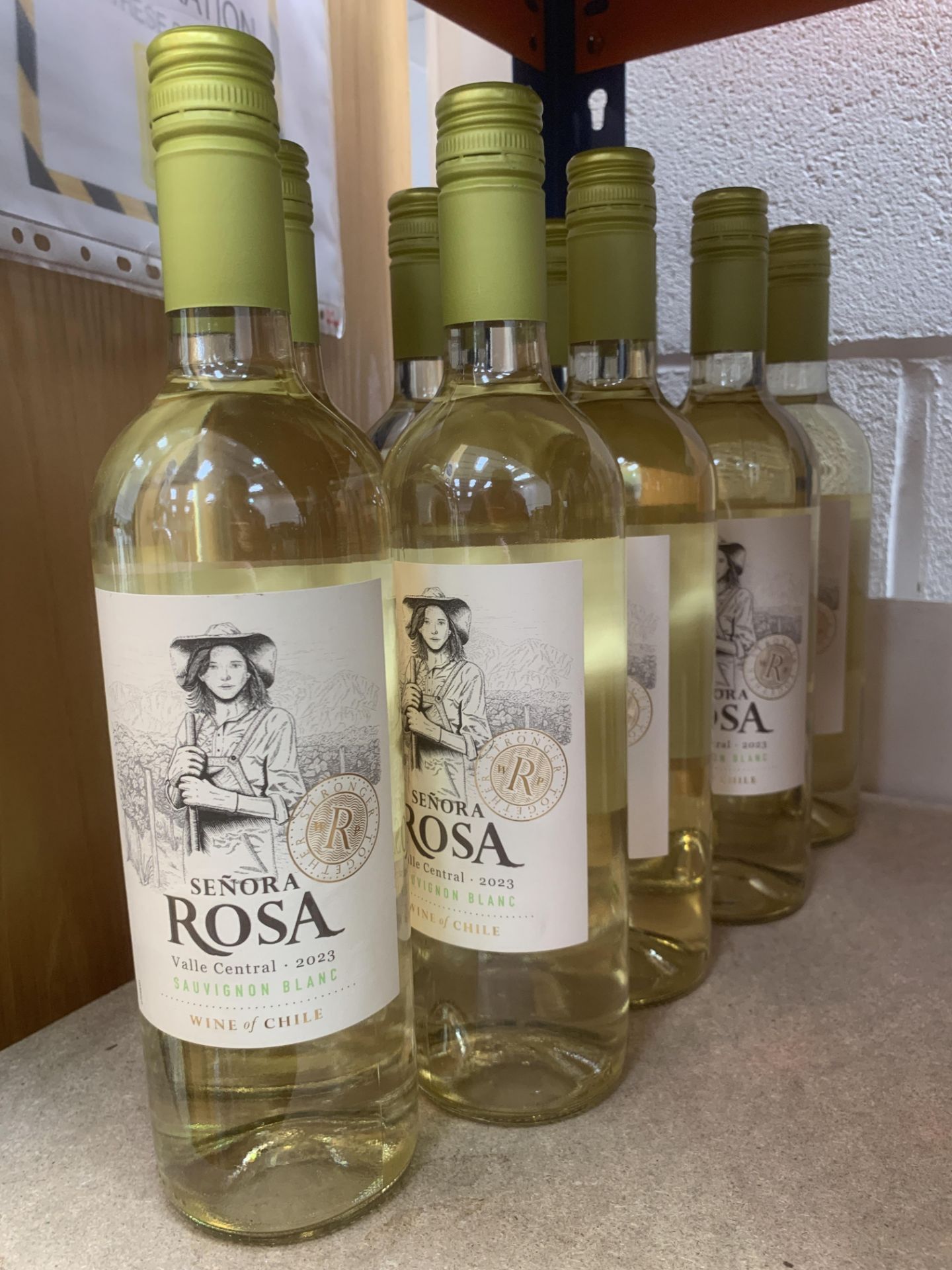 9 x bottles of Senora Rosa Sauvignon Blanc