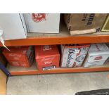 Shelf of alcohol