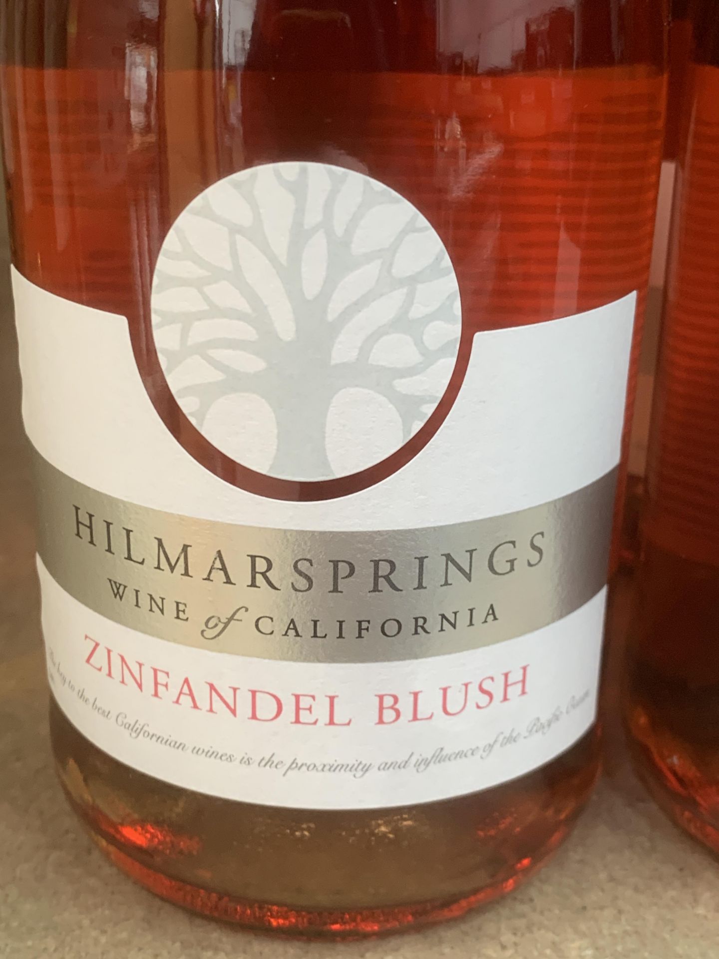 12 x bottles of Hilmar Springs Zinfandel Blush - 10.5% 75cl - Image 2 of 3