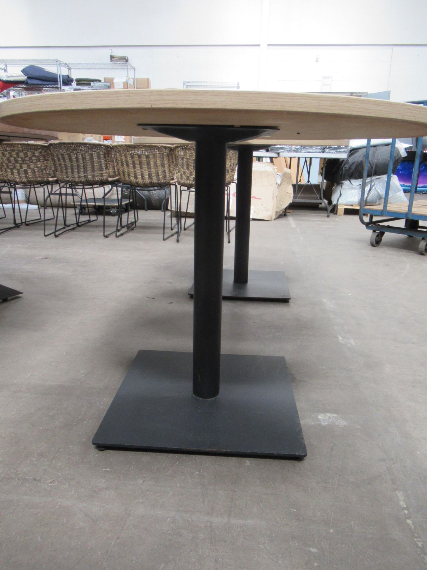 2x Round Top Tables - Image 2 of 4