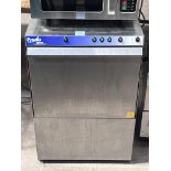 Prodis Jet50P stainless steel under counter glass washer