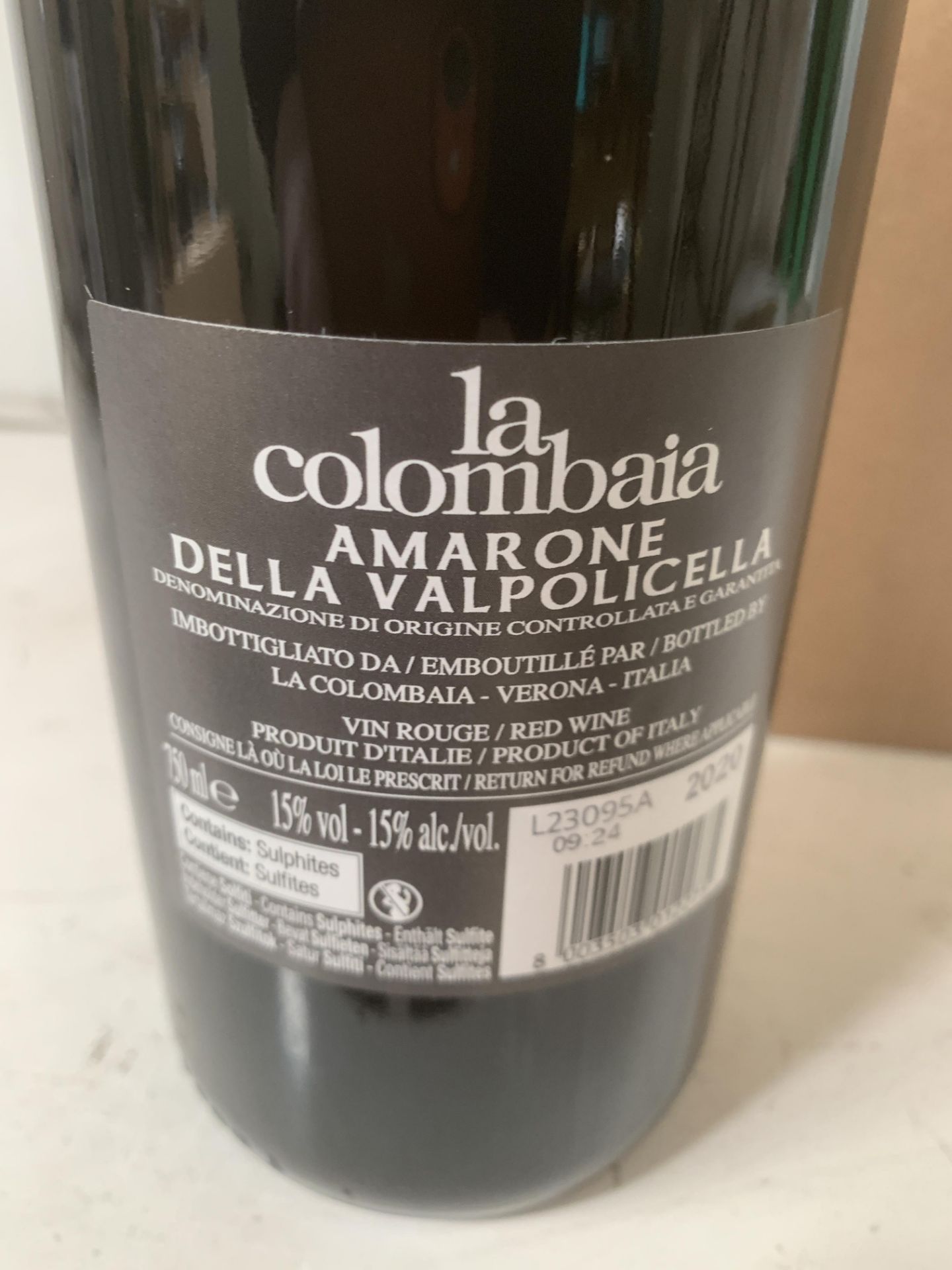 Box of 6x LA Colombaia Italian Red Wine 2020 - Image 2 of 3