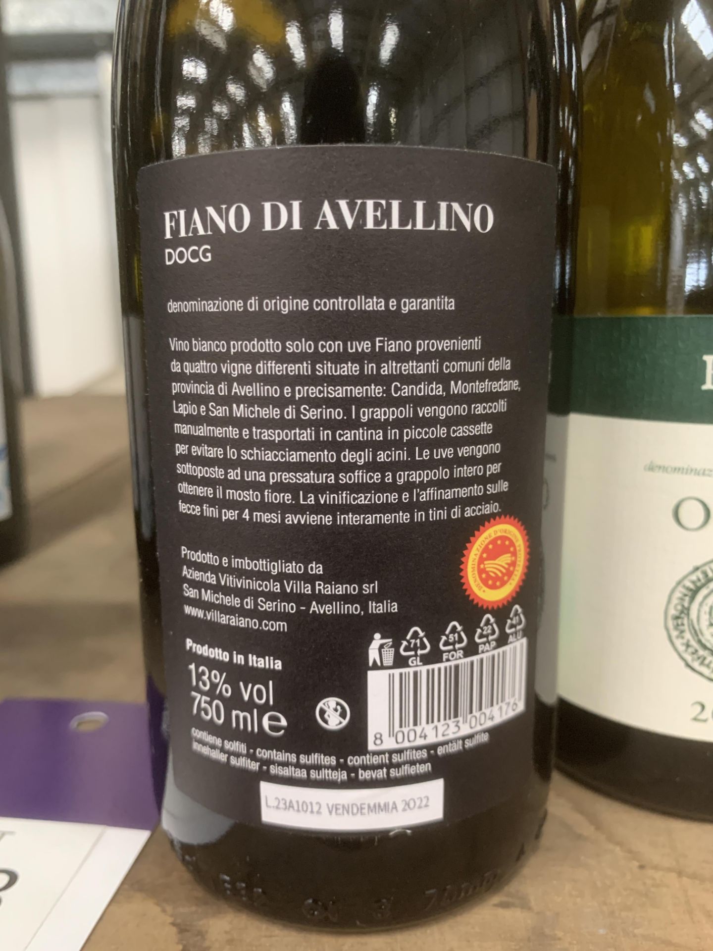 8x Bottles of Italian White Wine - Bild 3 aus 5