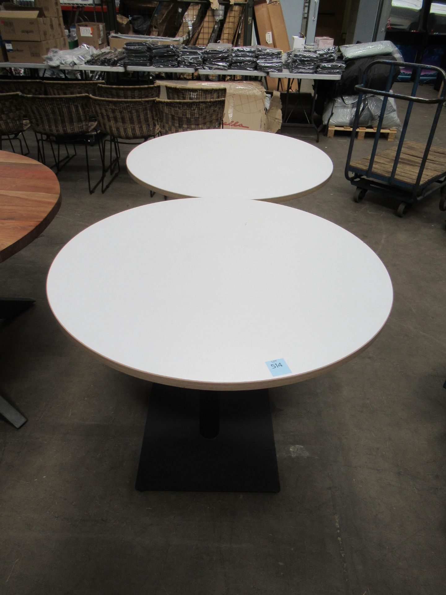 2x Round Top Tables