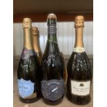7x Bottles of Sparkling Wine from Italy and South Africa