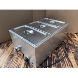 Stainless steel Baine Marie buffet food warmer