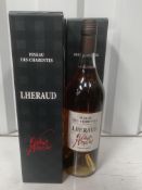 3x Bottles of Lheraud 'Vieux Pineau' 17%, 75cl - boxed