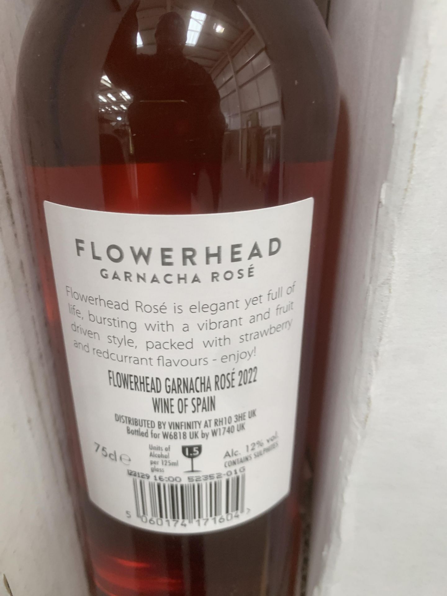 36x Bottles of Flower Head 'Garnacha Rose' 2022 - 12%, 75cl - Image 3 of 4