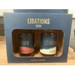 7x Libations Rum Gift Sets to include 1x Golden Rum and 1x Spiced Rum per set
