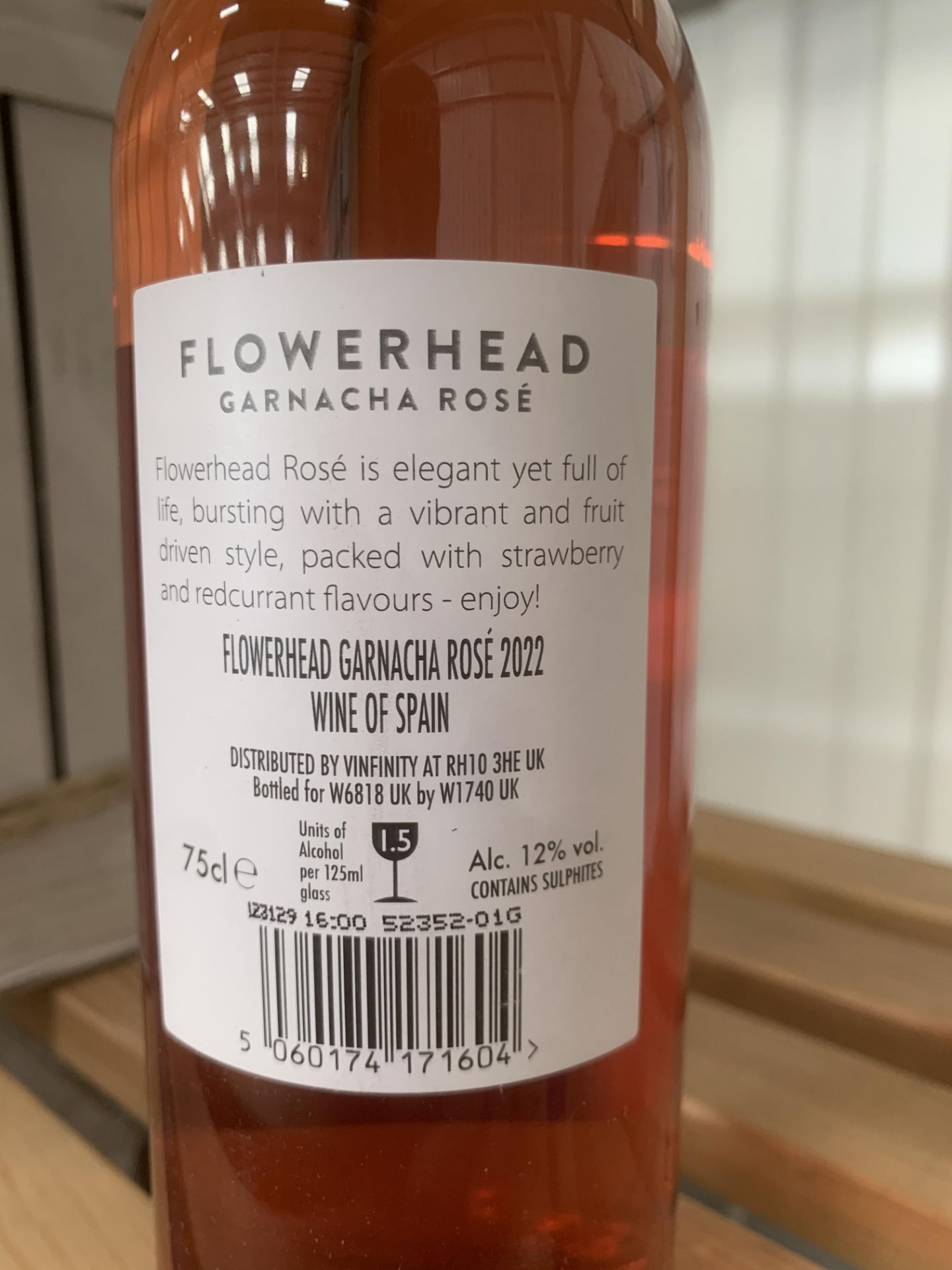 21x Bottles of Flower Head 'Garnacha Rose' 2022 - 12%, 75cl - Image 3 of 4