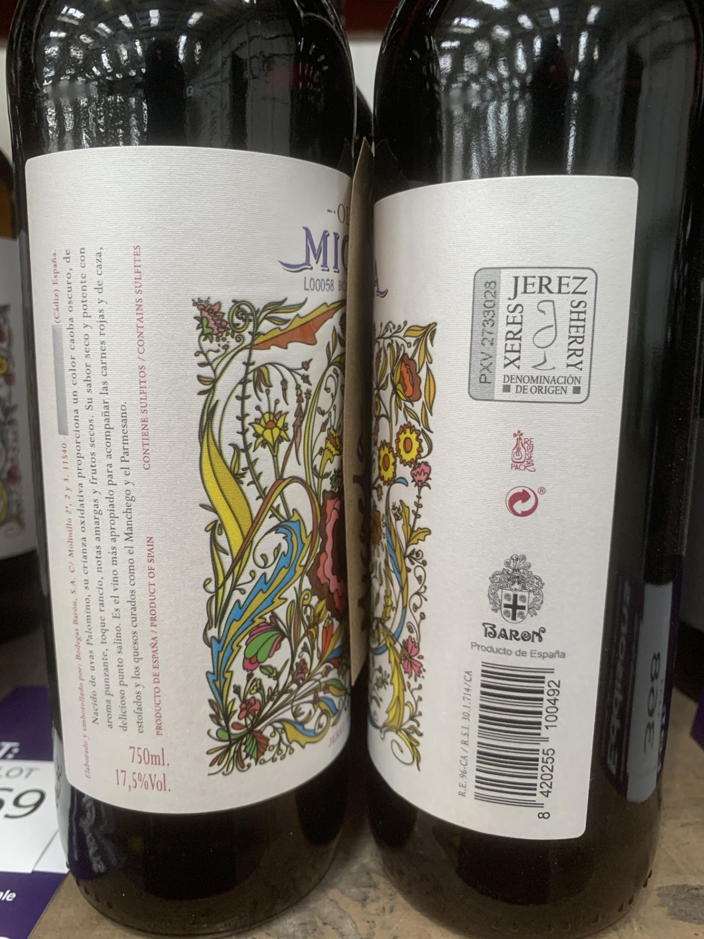 8x Bottles of Micaela 'Olorosso' Sherry - Image 3 of 3