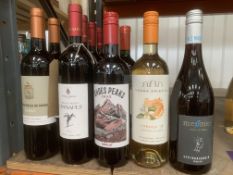 11x International Red/White Wines from Chile, Uruguay, Lebanon, Portugal and Germany