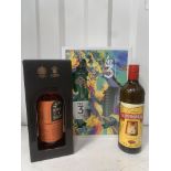 3x Bottles of Spirits including Berry Bros & Rudd Whisky 44.2%, 70cl, 1x Velho Barreiro 'Cachaca' 39