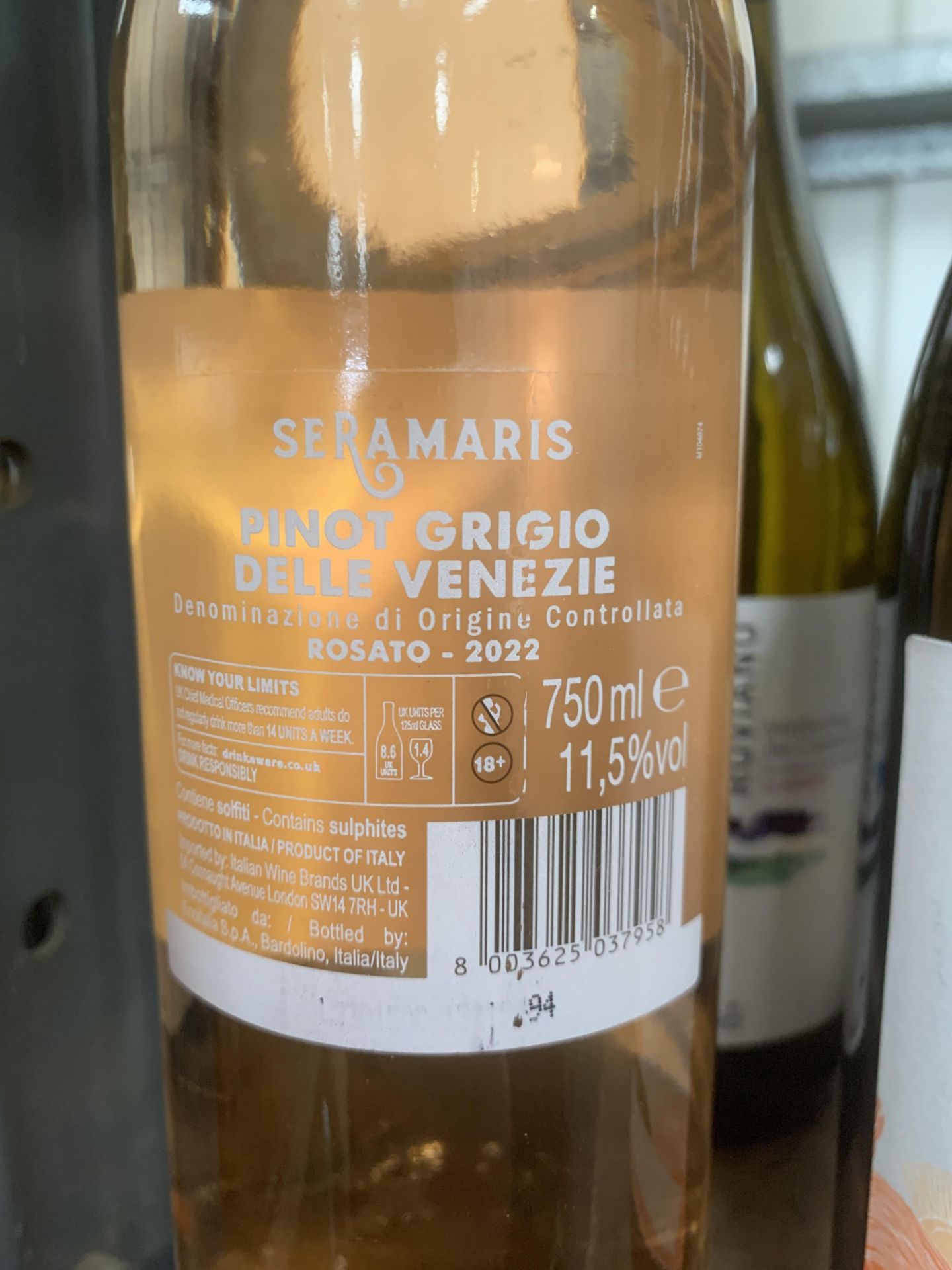 7x Bottles of French/Italian White Wine - Bild 3 aus 15
