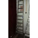 Youngman 10-tread swingback step ladder – Located in Unit 3