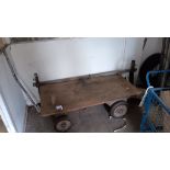 Workhorse pull along truck with wooden bed – Located in Unit 3