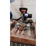 Evolution Power R185 multi-material 185mm TCT sliding mitre saw, serial number R185SMS-