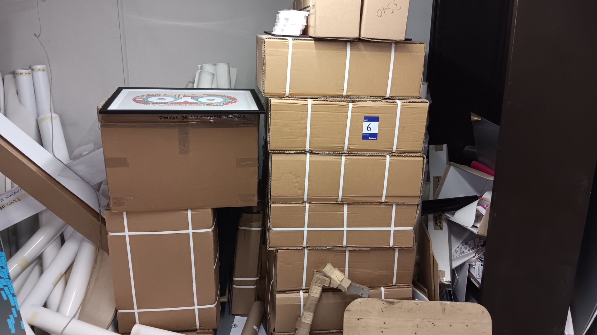 16 x boxes on A2 photo frames – Located in Unit 1 - Bild 2 aus 2