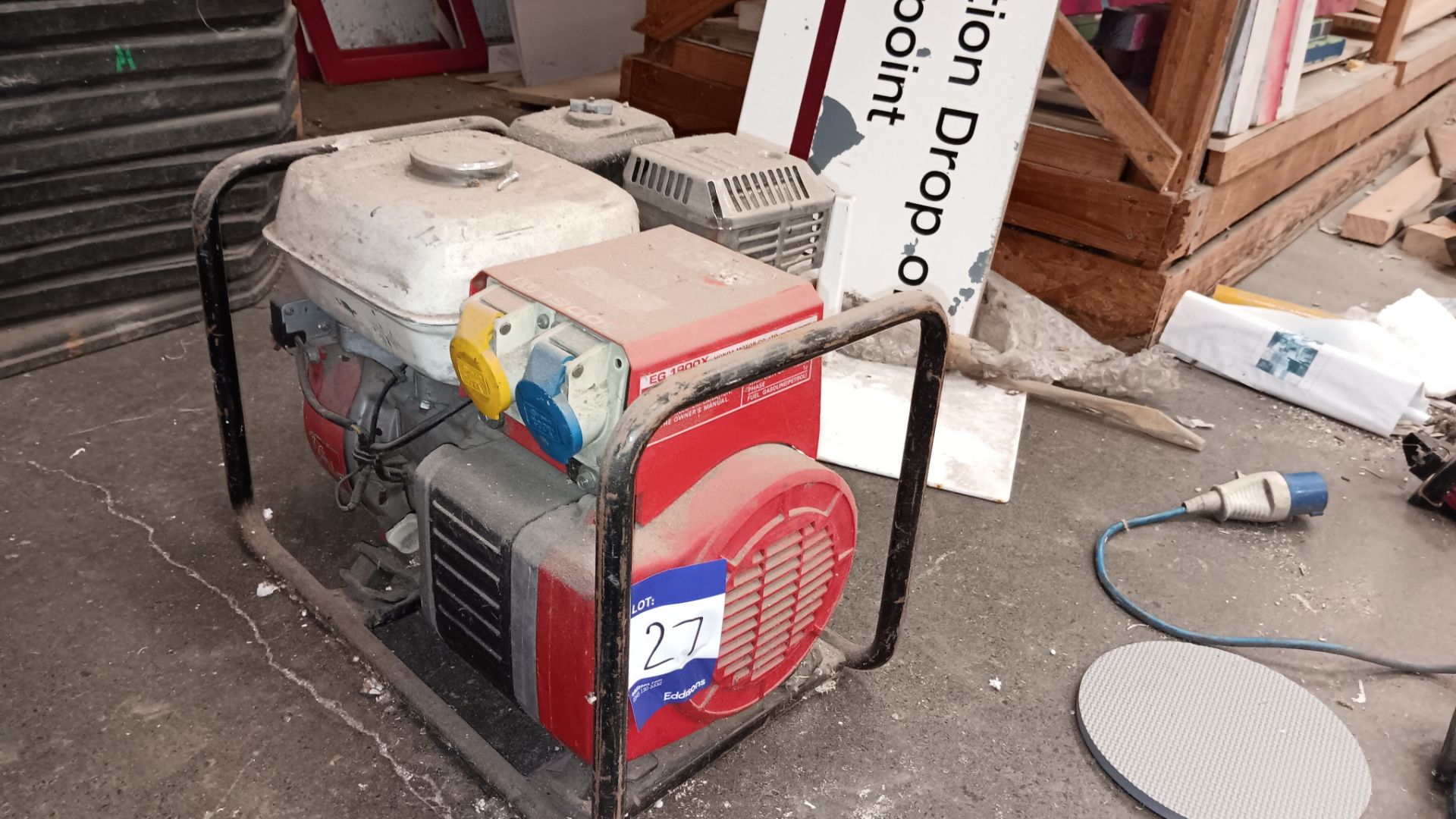 Honda EG1900 petrol generator – Located in Unit 3