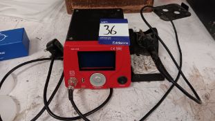 RS Pro 1244132 60w soldering station, serial number 201701647, 240v – Located in Unit 3