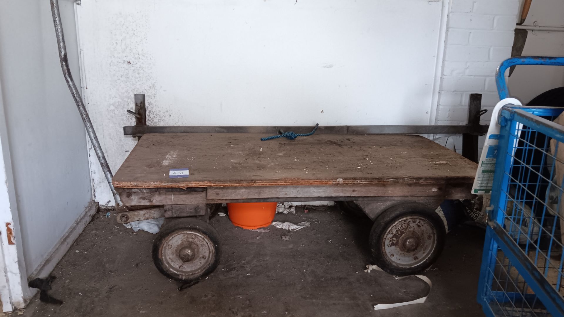 Workhorse pull along truck with wooden bed – Located in Unit 3 - Image 2 of 2