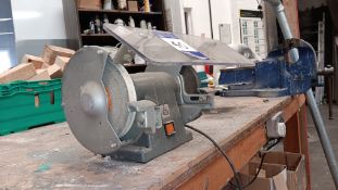 Elu double wheeled 6in bench grinder – Located in Unit 3