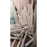Quantity of part used laminate rolls to room as lottled – Located in Unit 1