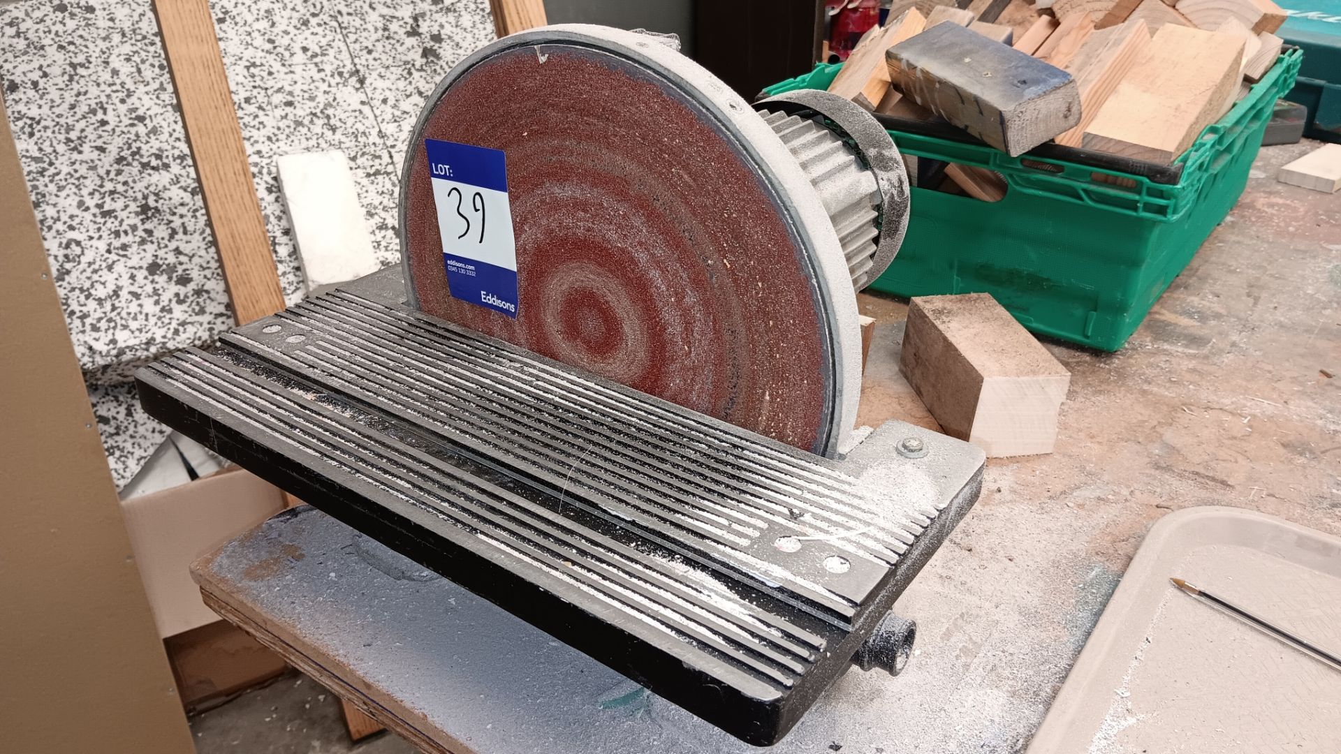 Draper 88912 DS305 750w 305mm disc sander, serial number 05110308, 240v – Located in Unit 3