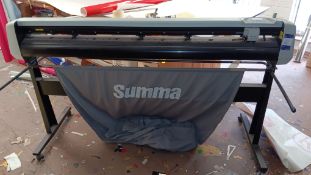 SummaCut D160SE 64in vinyl cutter, serial number 940703-10002 – Located on 1st Floor in Unit 1