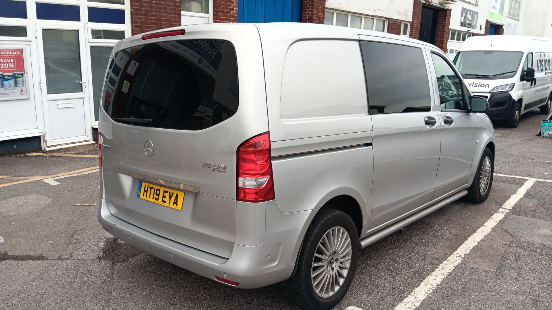 Mercedes Benz Vito 116 Sport Bluetec Crew Van 6 speed automatic, registration HT19 EYA, odometer - Image 7 of 31