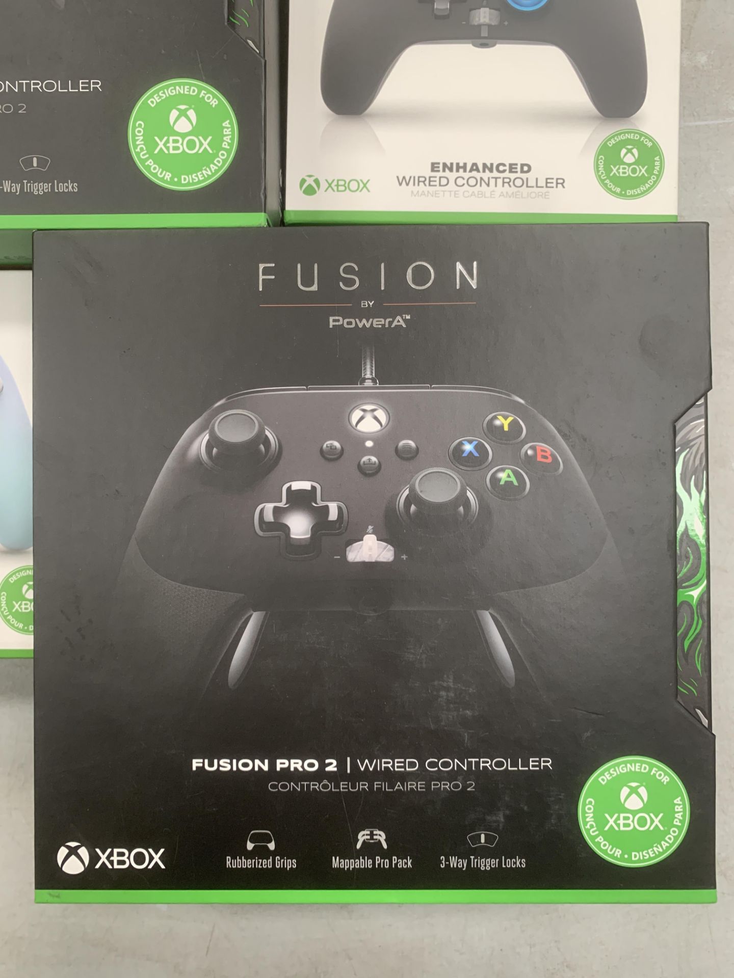 2 x PowerA Fusion Pro 2 Wired controllers - Image 2 of 4