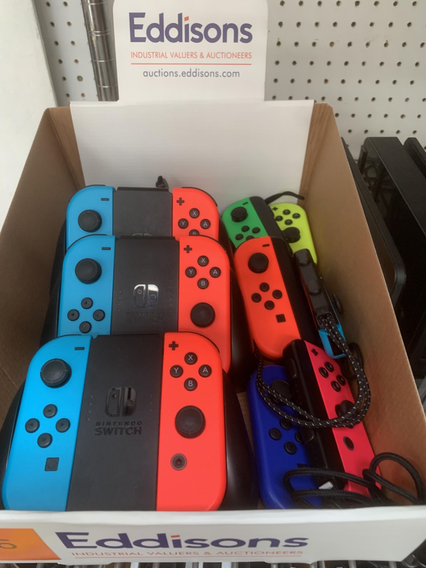 3x Nintendo Switch Controllers with fitted Joy-Cons; 3 x Pairs of Nintendo Switch Joy-Cons; 3 x Nint - Image 2 of 2