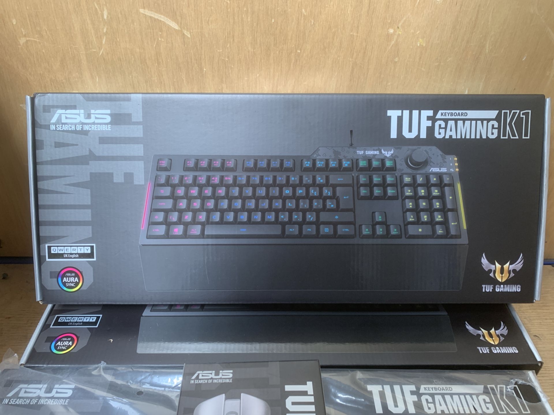 3 x Asus Tuff Gaming Mice, Mouse mats and Keyboards - boxed - Image 2 of 4