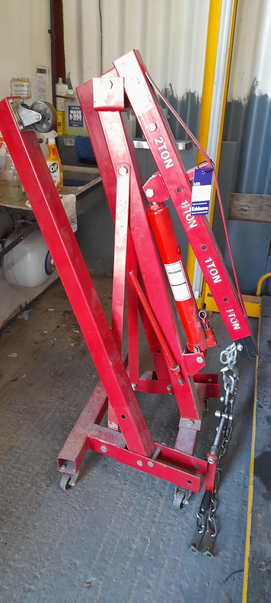 2tonne Folding Engine Hoist - Image 2 of 4