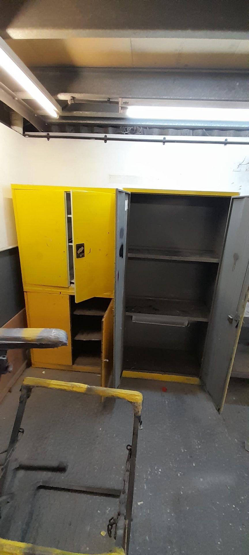 3 Steel Cabinets - Image 2 of 2