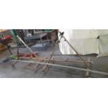 Pair of Fabricated Body Panel Trolleys