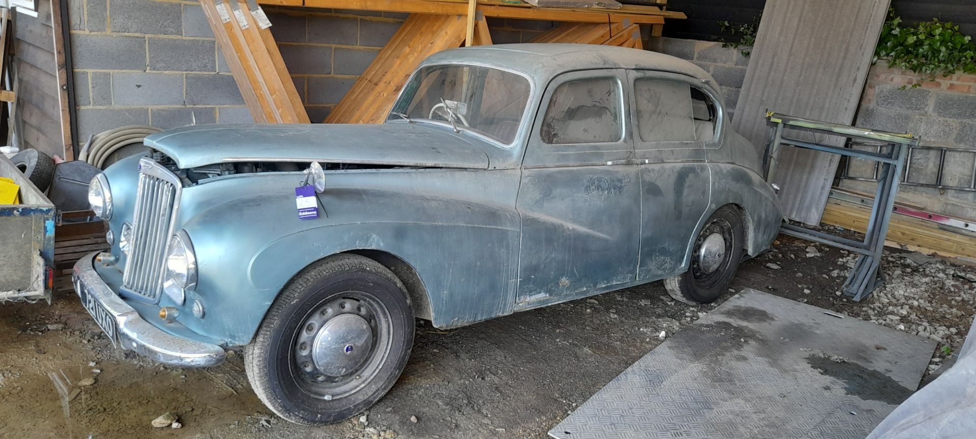 Sunbeam Talbot 4 Door Saloon. Registration 721 UXO. DFR 01/03/1955. Vehicle Drives Ready for - Image 3 of 15