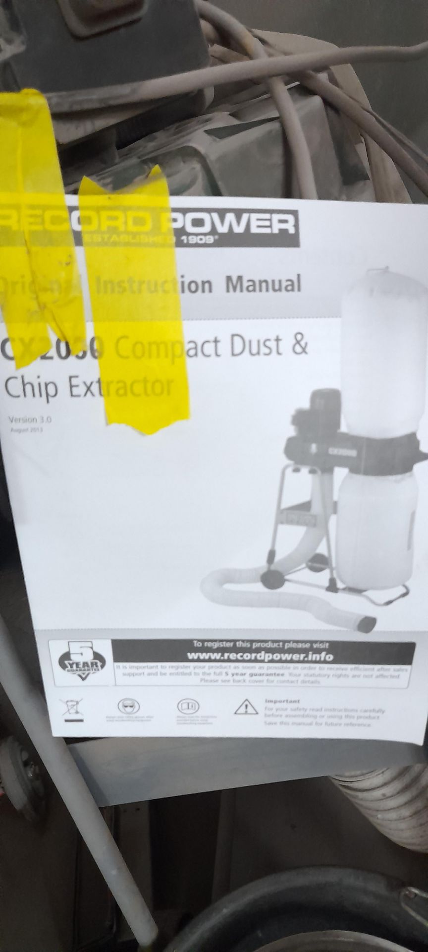 Rilord Power 6X200P Compact Dust Extractor - Image 2 of 2