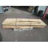 Bundle of air dried Oak planks