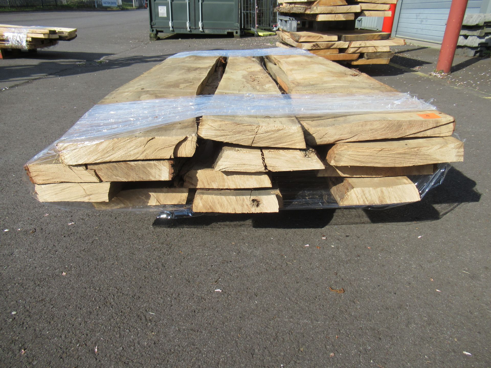 Bundle of air dried Oak planks - Image 3 of 3