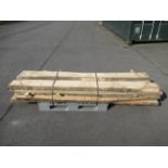 Bundle of air dried Oak planks