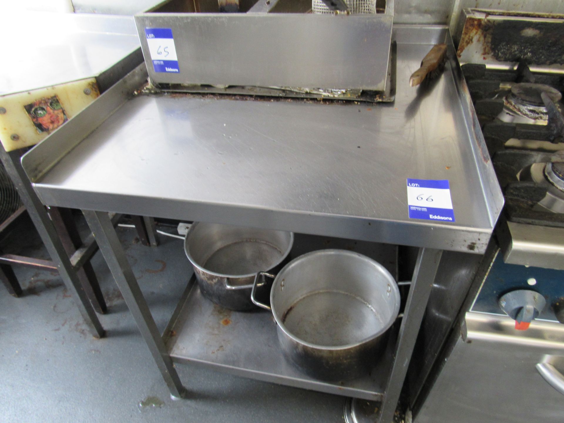 Stainless steel appliance stand