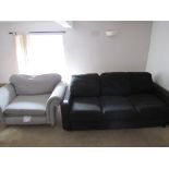 2 x Upholstered sofas