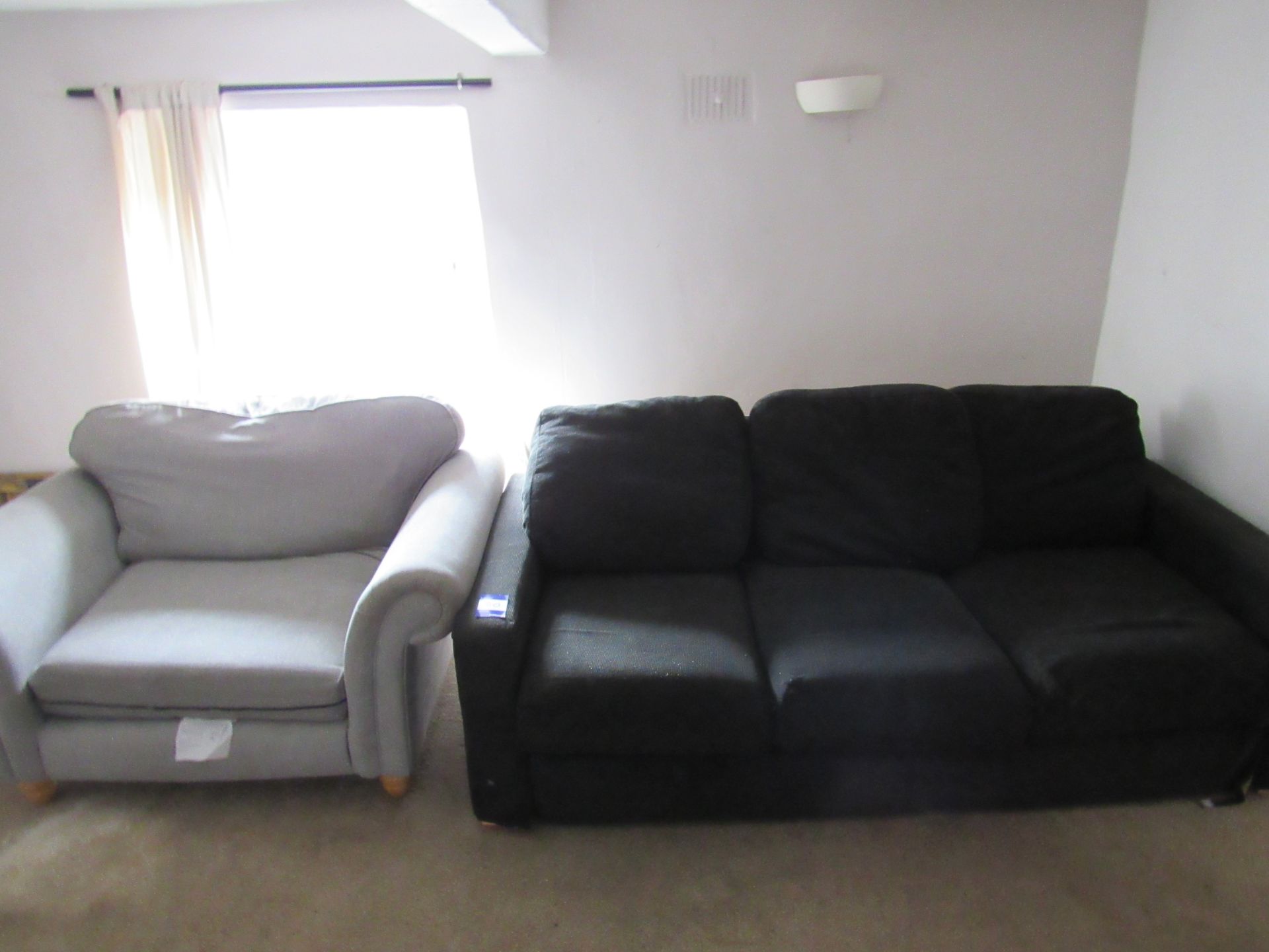 2 x Upholstered sofas