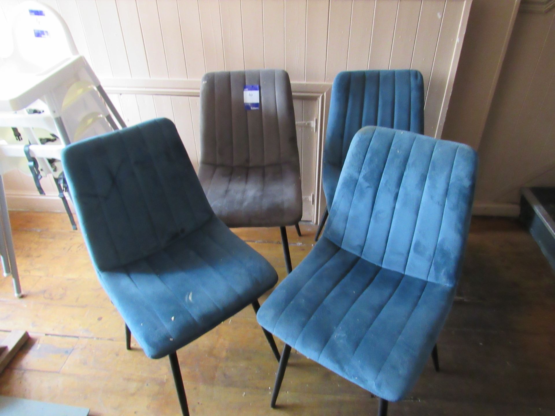 4 x Upholstered chairs