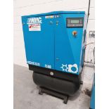 ABAC Genesis 1508 8 bar screw compressor Serial number ITR0108981, free air delivery 2.32m³ / min