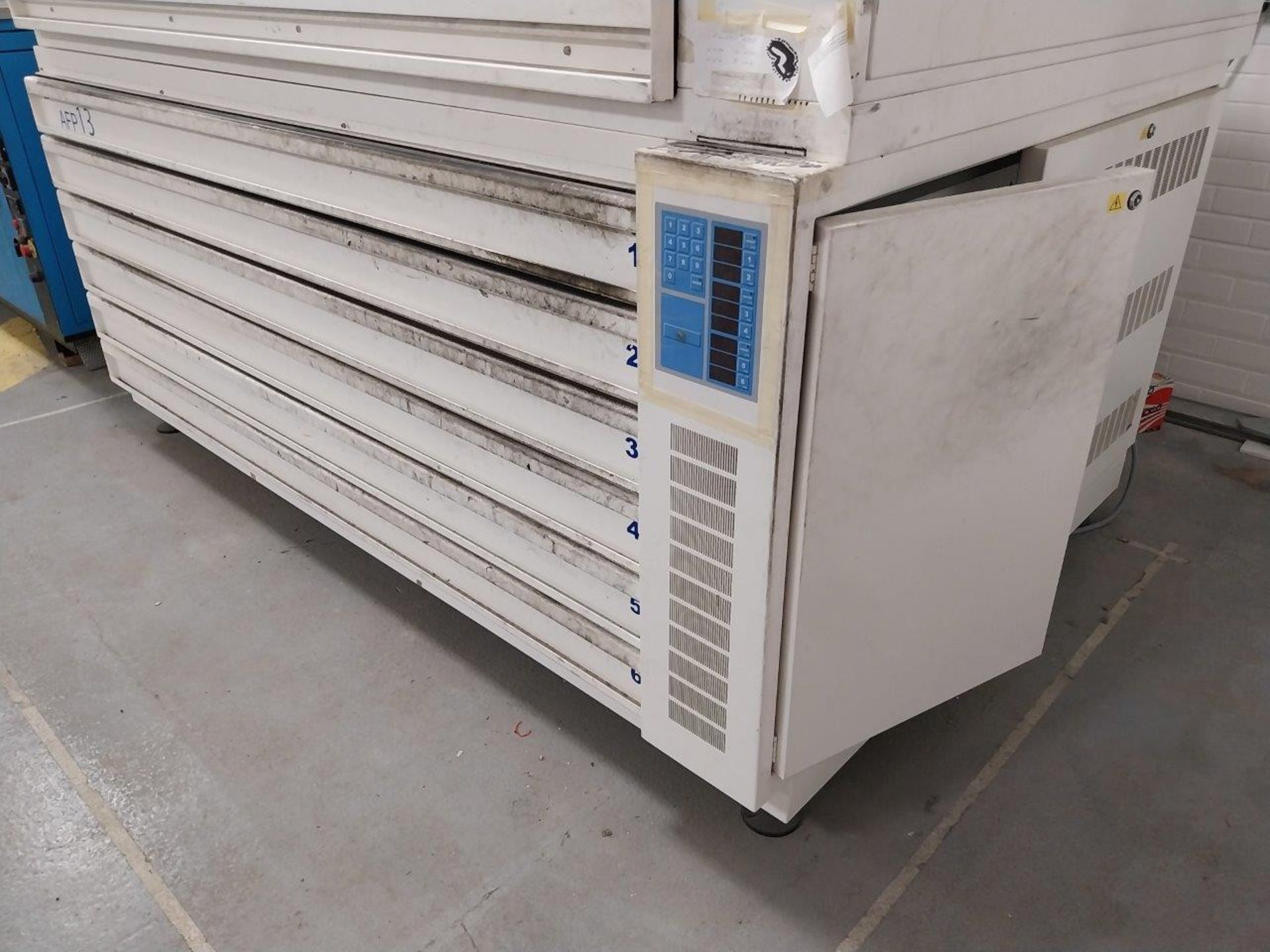 Asahi Photoproducts AFP12321D 6 drawer drying unit, plate size 1320x2030, weight 750kg, - Image 3 of 5